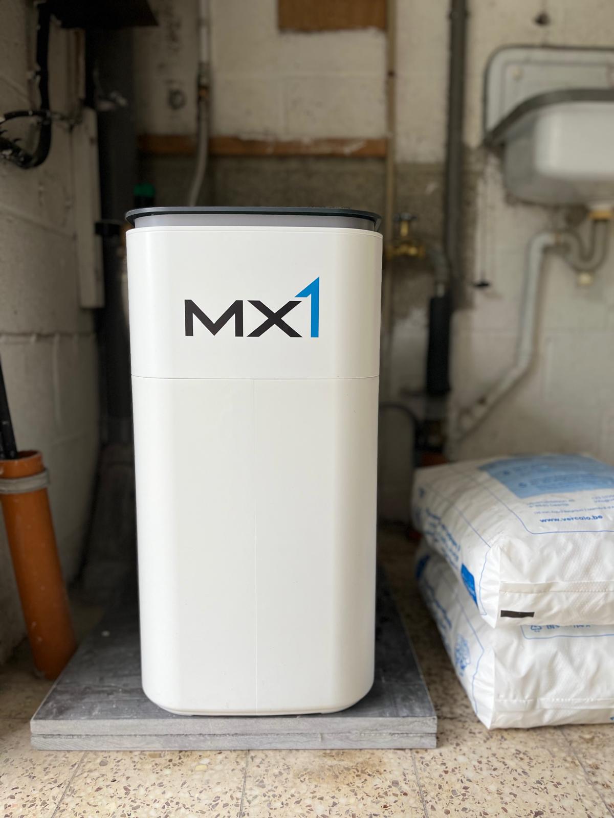 Adoucisseur d'eau MX1 installé par GDS Plomberie